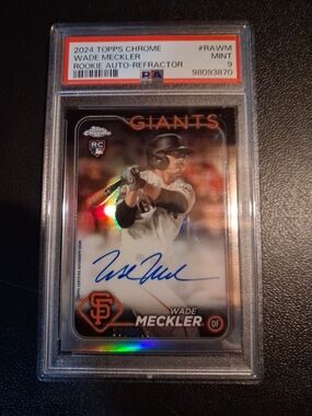 San Francisco Giants Autographed Rookie Card - Blue Ink (Unsigned Brand)